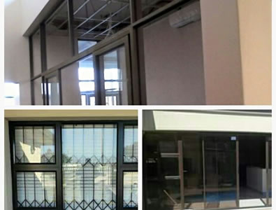 aluminium door and window frames